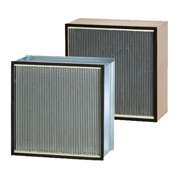 Deep pleat HEPA filter