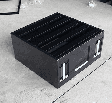 Box filter frame 610