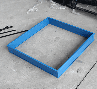 Panel filter frame